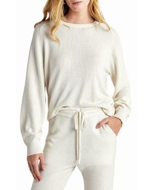 Splendid Elin Crewneck Sweater - White