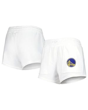 Concepts Sport Golden State Warriors Sunray Shorts - White