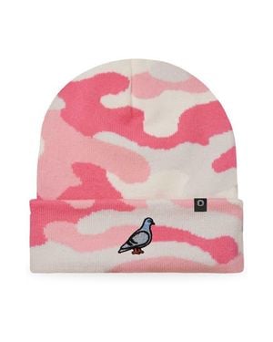 Alix Pigeon Beanie Cap - Pink