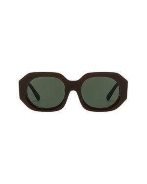 Fifth & Ninth Dixie 52Mm Polarized Geometric Sunglasses - Green