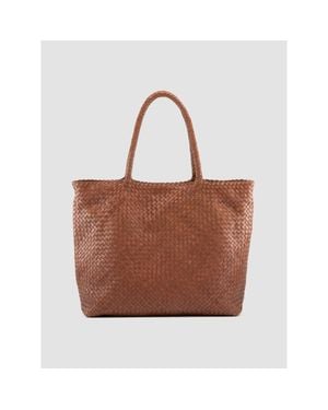 Officine Creative Raquel 002 Tote Bag - Brown