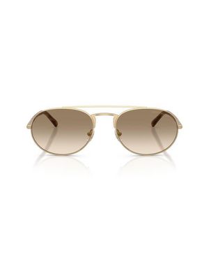 Emporio Armani 57Mm Gradient Pilot Sunglasses - Natural