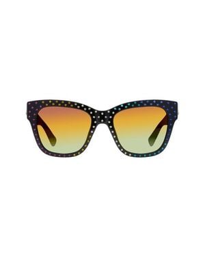 Kurt Geiger 52Mm Cat Eye Sunglasses - Yellow