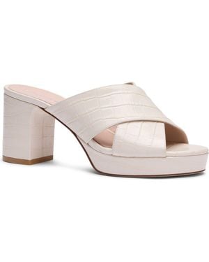 Stuart Weitzman Dayna Platform Sandal - White