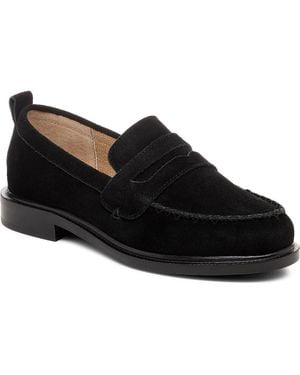 Kelsi Dagger Brooklyn Lens Penny Loafer - Black
