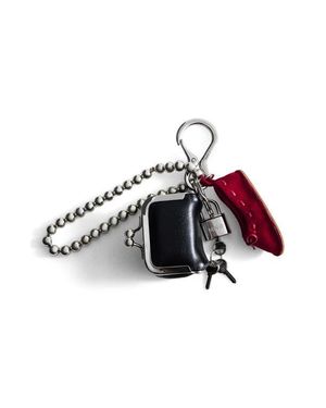 Mango Multicharm Key Ring - Red