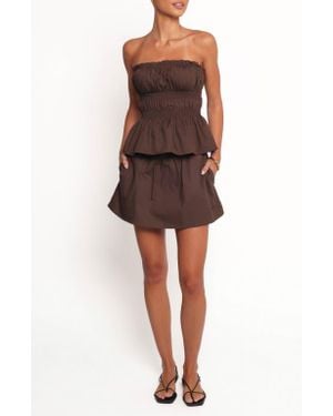 Petal & Pup Luna Two-Piece Strapless Dress - Multicolor