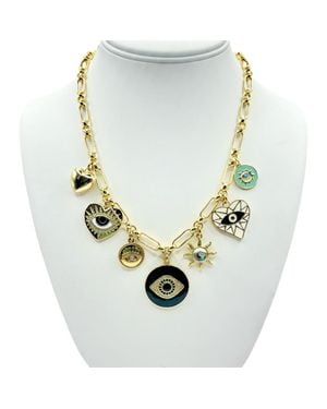 Holst + Lee Charm Necklace - Blue