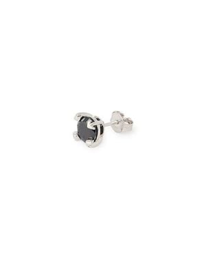 Off-White c/o Virgil Abloh Arrow Lab Grown Diamond Single Stud Earring - Metallic