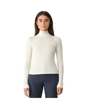 Hikerkind Ribbed Merino Turtleneck 02 - White