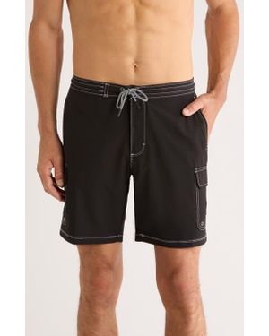 Tommy Bahama Baja Bay Swim Trunks - Black