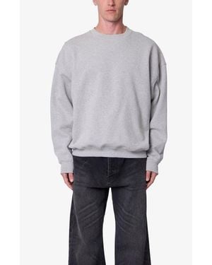 MNML Heavyweight Basic Crewneck Sweatshirt - Gray