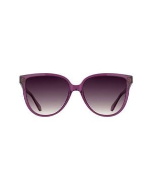 Kendra Scott Dira 57Mm Gradient Tea Cup Sunglasses - Purple