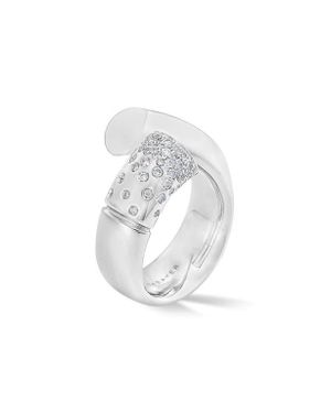 Tabayer Oera Pavé Diamond Ring - White