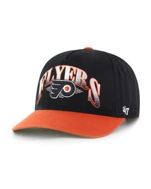 '47 Philadelphia Flyers Atkin Vintage Relaxed Hitch Adjustable Hat - Black