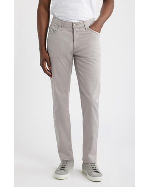 Brax Chuck Modern Fit Five-Pocket Pants - Gray
