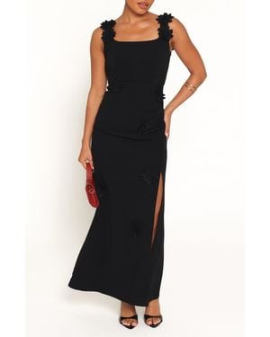 Petal & Pup Lorenna Maxi Dress - Black