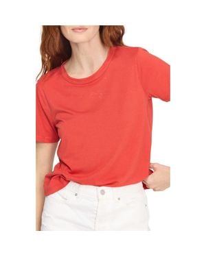 Project Social T Baker Crewneck T-Shirt - Red