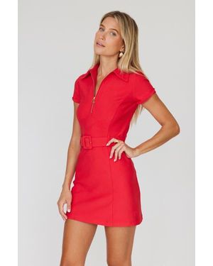 Goldie Byrd The Goldie Dress - Red