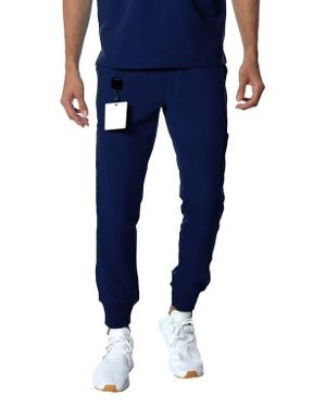 Members Only London Jogger Scrub Pants - Blue