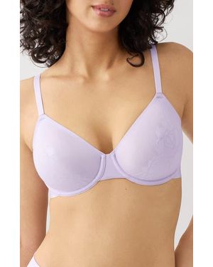 Wacoal Confidence Boost Underwire Bra - Purple