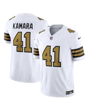 Nike Alvin Kamara New Orleans Saints Alternate Vapor F.U.S.E. Limited Jersey - White