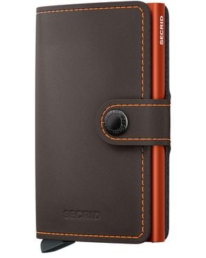 Secrid Miniwallet Matte - Brown