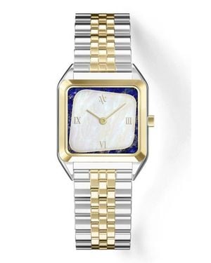 VANNA Geminus Double-Gemstone Watch - Metallic