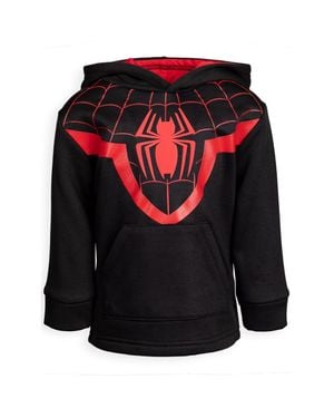 Marvel Avengers The Hulk Cosplay Fleece Hoodie - Black