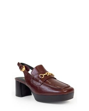 Aerosoles Sorin Slingback Bit Loafer Pump - Brown