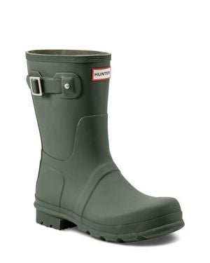 HUNTER Waterproof Original Short Boot - Green