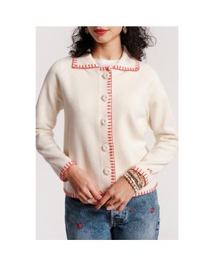 Frances Valentine Babs Cardigan - Natural