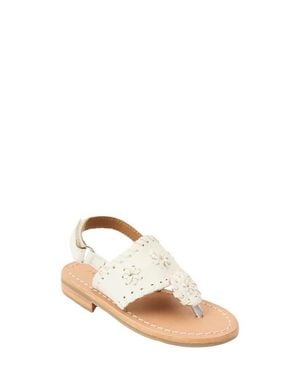 Jack Rogers Kids' Jacks Slingback Sandal - Natural