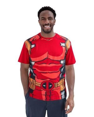Marvel Cosplay Short Sleeve T-Shirt - Red