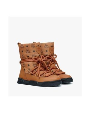 MCM Skyward Ankle Boots - Brown