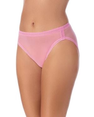On Gossamer High Cut Briefs - Pink