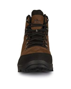 Trespass Corrie Leather Hiking Boots - Black