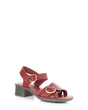 Fly London Ebli Ankle Strap Sandal - Red