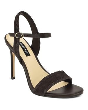 Nine West Maora Ankle Strap Stiletto Sandal - Black