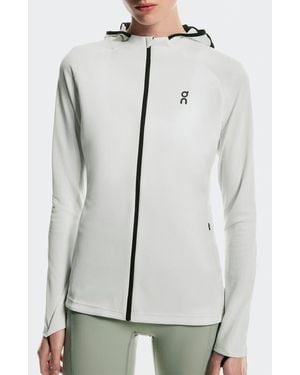 On Shoes Climate Zip Hoodie - White