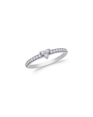 Hueb Reverie Diamond Band Ring - Metallic