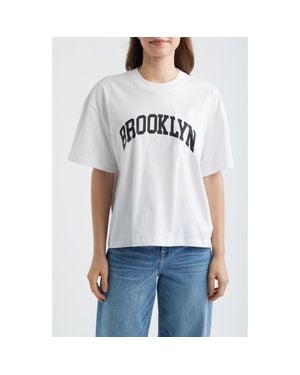 Brooklyn Industries Brooklyn Cotton Pocket T-Shirt - White