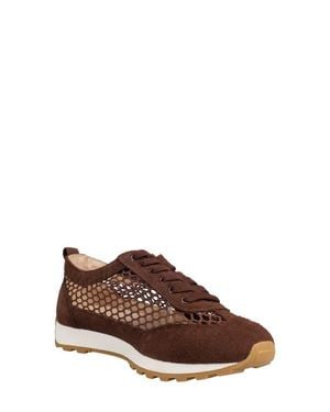 Pelle Moda Kimsy Lace-Up Sneaker - Brown