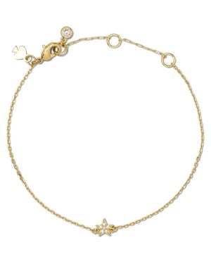 Kate Spade You'Re A Gem Mini Star Pavé Bracelet - Metallic