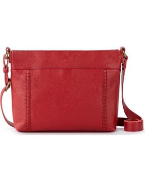 The Sak Melrose Crossbody Leather Bag - Red