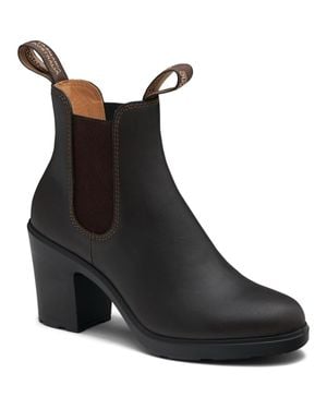 Blundstone Block Heel Chelsea Boot - Black