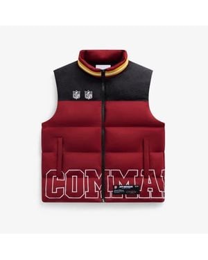OFF SEASON Washington Commanders Team Puffer Vest - Red