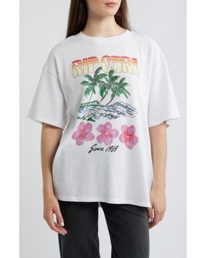 Rip Curl Hayley O Graphic Heritage Tee - White
