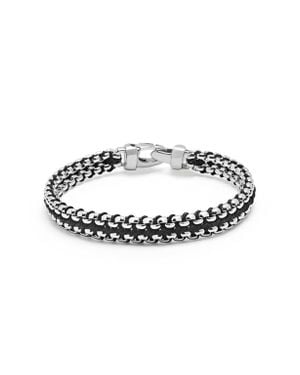 Nialaya Woven Box Chain Bracelet - Multicolor