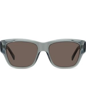 Givenchy City 53Mm Geometric Sunglasses - Gray